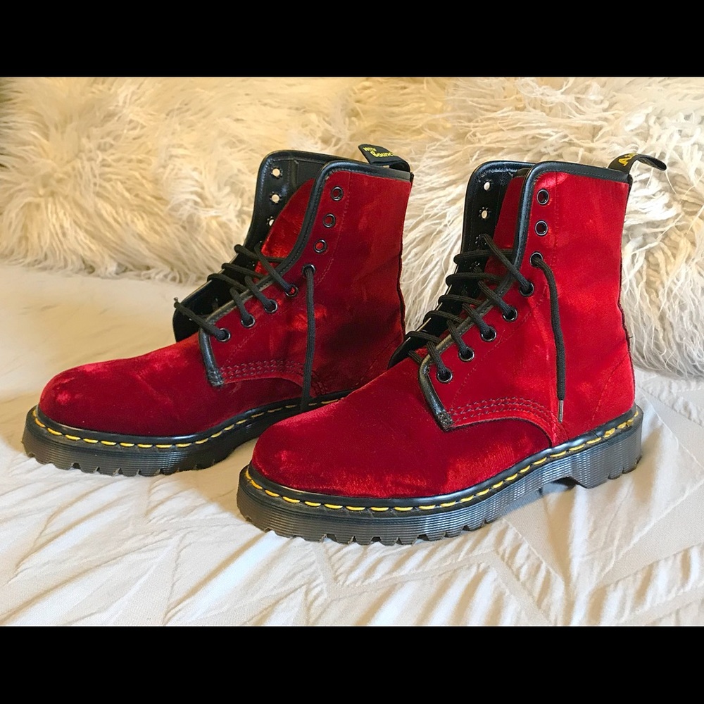 Red Velvet Original Doc Martens